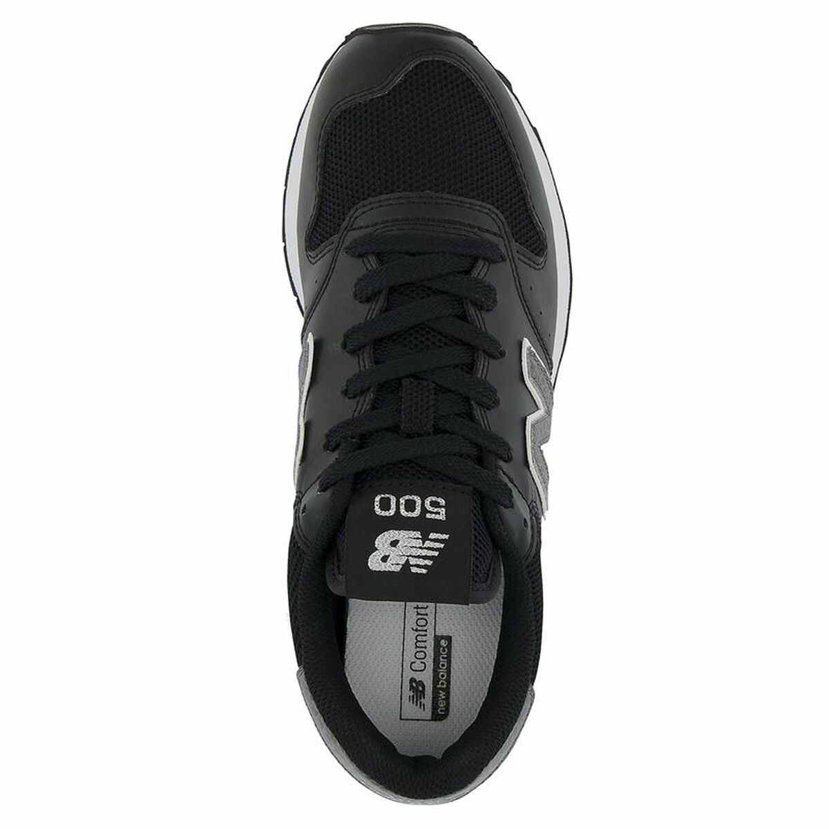 Sports Trainers for Women New Balance 500 Classic Black Lady