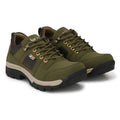 Generic Men Dark Green,Black Color Leatherette