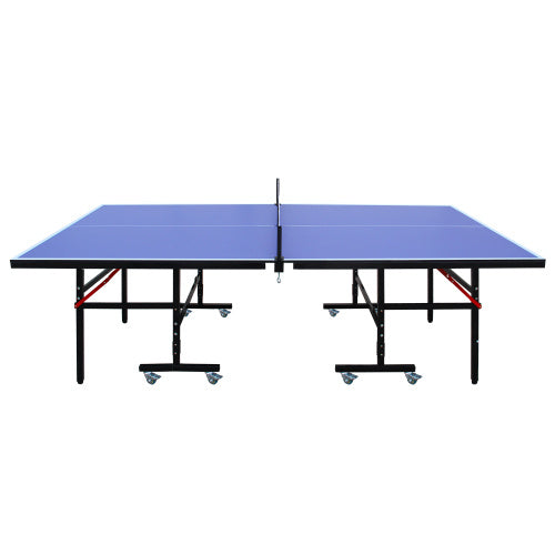 GameMaster™ – 8ft Mid-Size Foldable Ping Pong Table Set w/ Net,