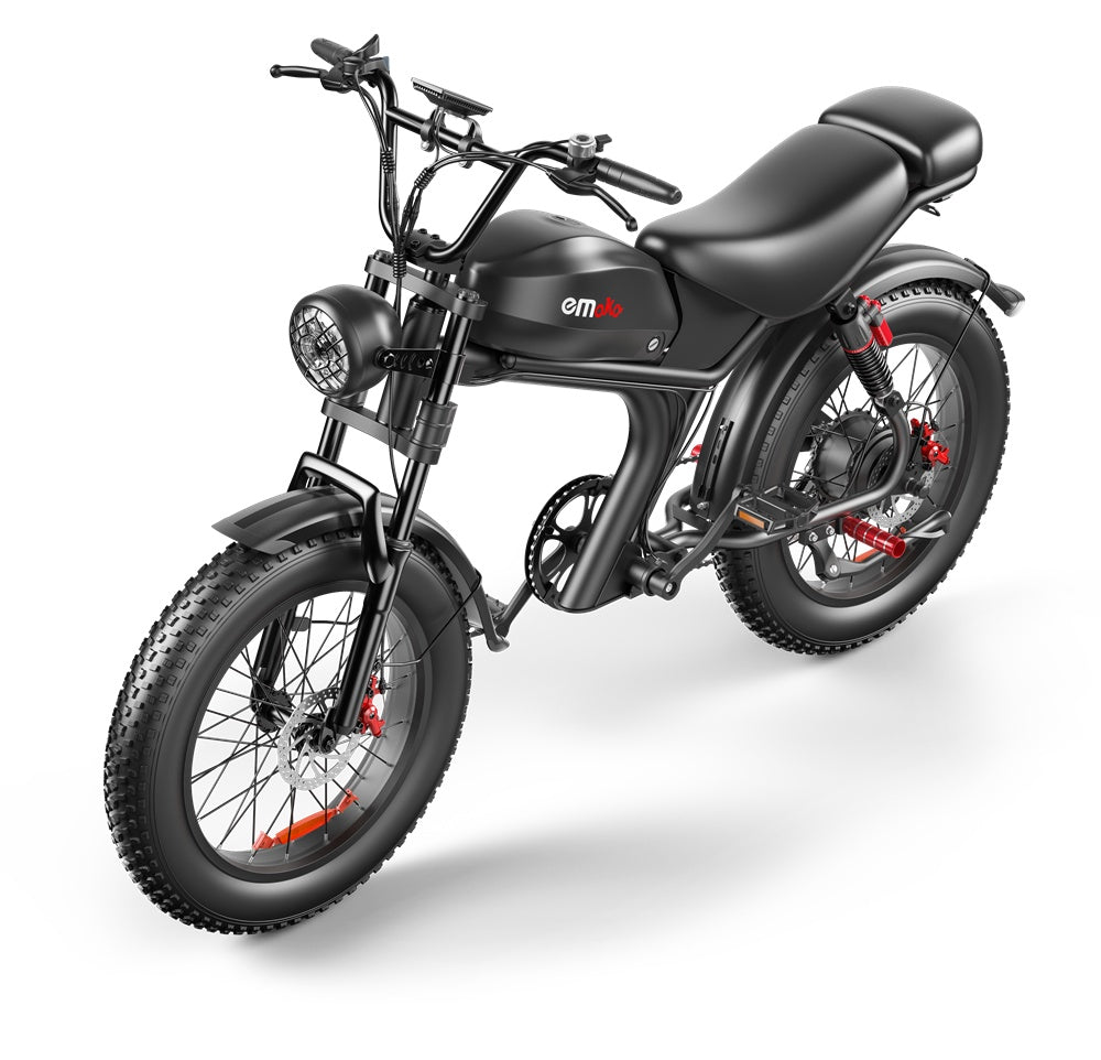 eMoto C93™ – 20" Retro-Style Electric Bike 1000W | 48V 20Ah Battery