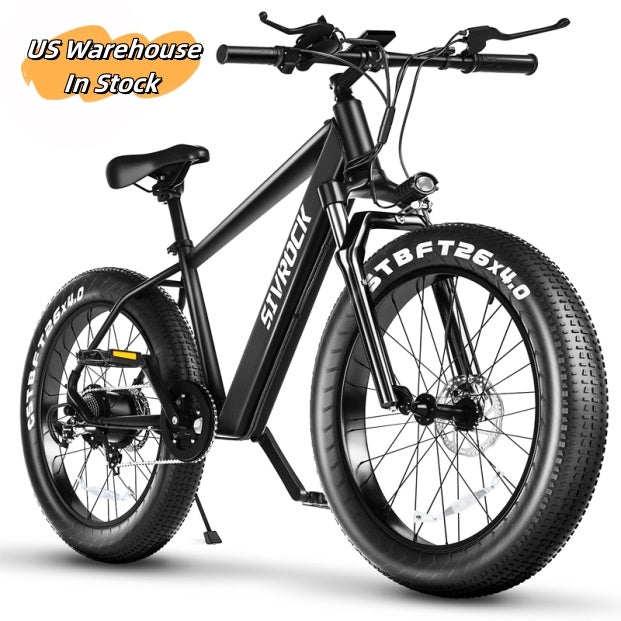 Professional Electric Bike For Adults, 26 X 4.0 Inches Fat Tire