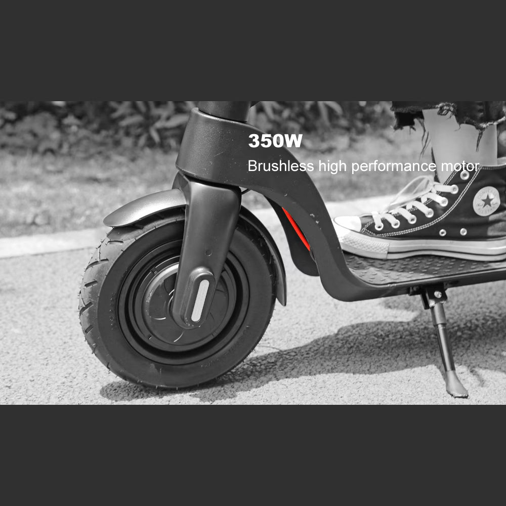 CruzaVolt™ Urban X1 – 350W Electric Folding Scooter (LED Display, Rear