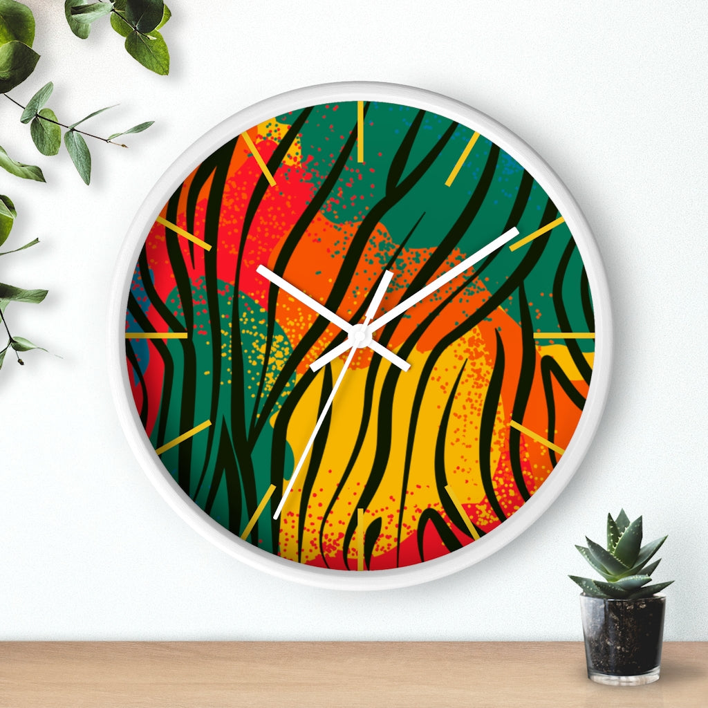 2882Time™ Welcome to The Jungle Geometric Clock