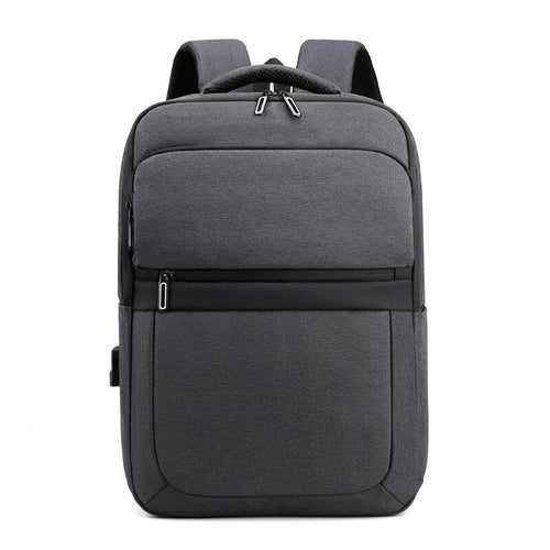 Mens Urban USB Charging Luxury Waterproof Laptop Backpack