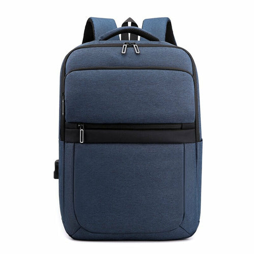 Mens Urban USB Charging Luxury Waterproof Laptop Backpack