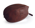 K0011BB | Beauty Case "Palla da Rugby" in Vera Pelle - Colore: Testa