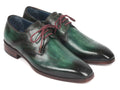 Paul Parkman Heren Derby Schoenen met Medaillonneus, Groen (ID#6584-GRN)