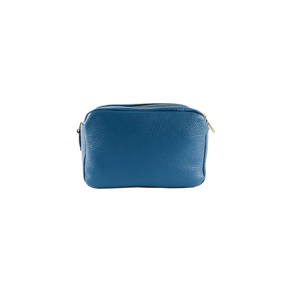 RB1008P | Tracollina Donna Doppia Lampo in Vera Pelle Made in Italy.