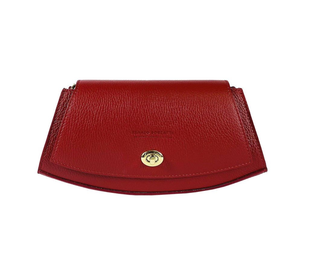 RB1009V | Borsa Donna a Spalla in Vera Pelle Made in Italy. Tracolla