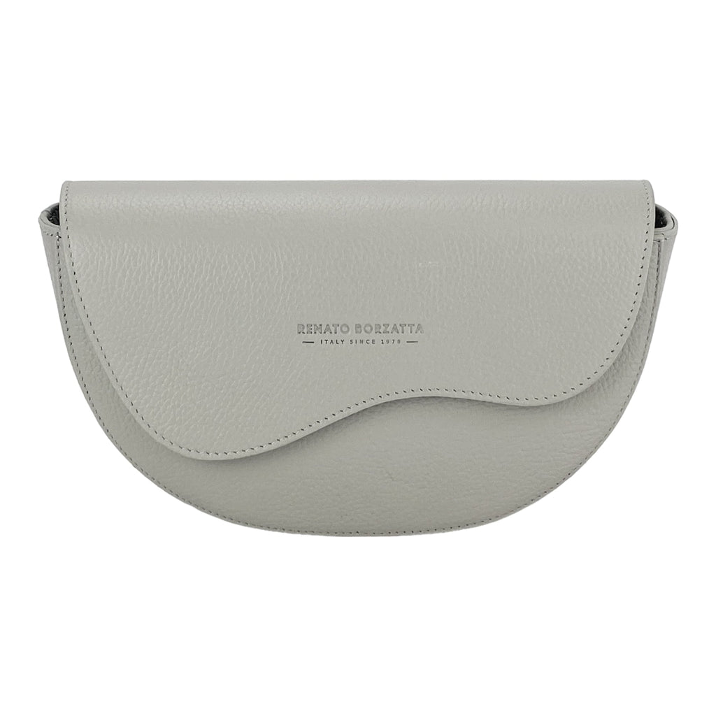 RB1027BO  | Borsa Donna a Bandoliera stondata in Vera Pelle Made in