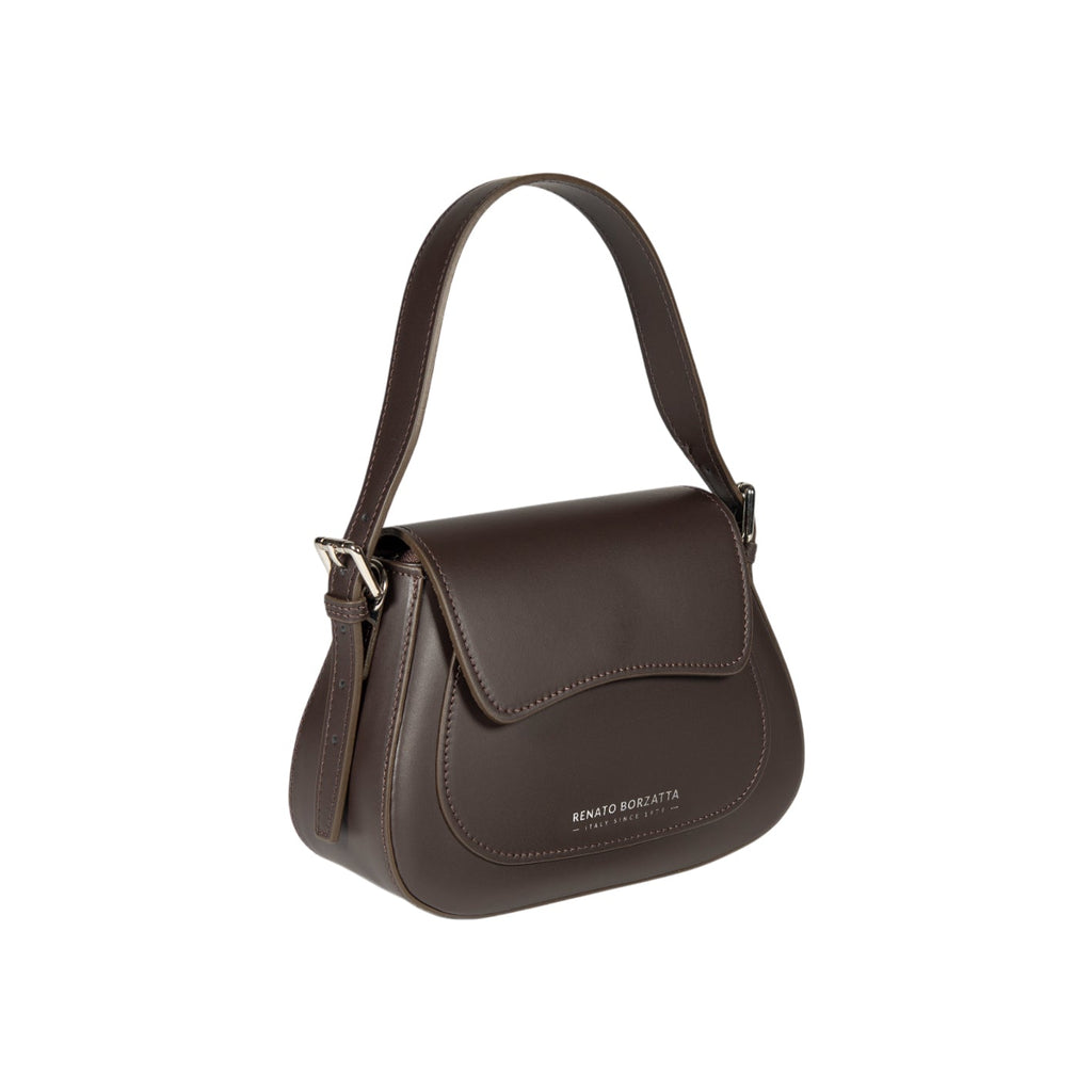 RB1030CI | Borsa Donna a Spalla EMMA con pattina in Vera Pelle Made in