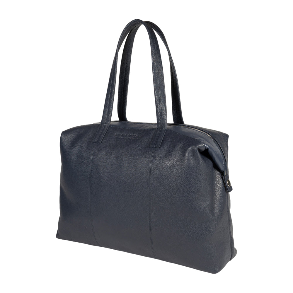 RB2004D | Borsa Shopping Trasformabile in Bauletto in Vera Pelle pieno