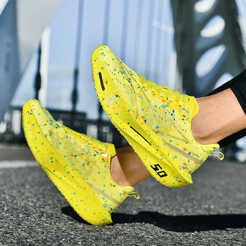 2025 Autumn New Unisex Marathon Luminous Running Shoes High Quality