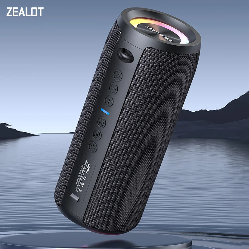 ZEALOT-S51Pro 40W High-power Bluetooth Speaker 3D Stereo Bass