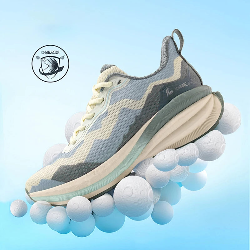 Onemix 2025 new running shoes men's sports and leisure shoes women's