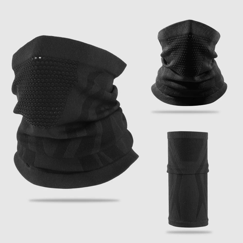 Unisex Winter Breathable Warm Ski Mask Bike Motorcycle Half Face Mask