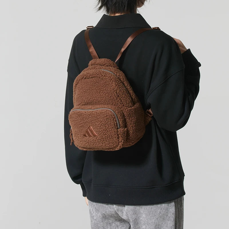 Adidas Unisex Backpack Outdoor Travel Backpack Fashionable Portable