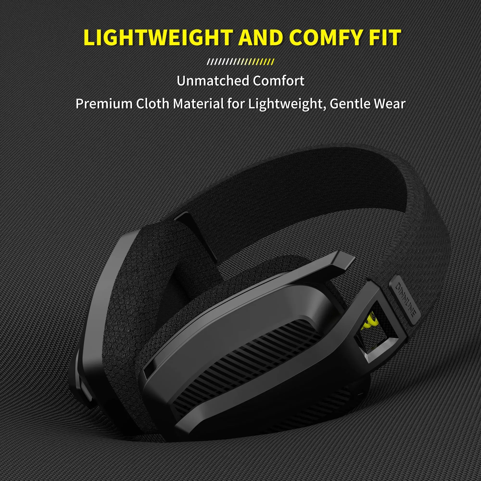 BINNUNE BW06 2.4GHz Wireless Gaming Headset with Mic for PS5 PS4 PC