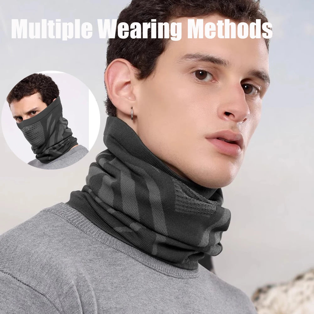 Unisex Winter Breathable Warm Ski Mask Bike Motorcycle Half Face Mask