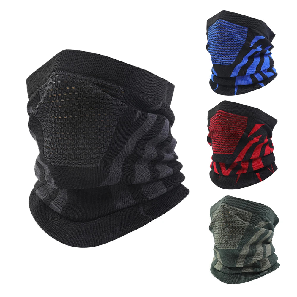Unisex Winter Breathable Warm Ski Mask Bike Motorcycle Half Face Mask
