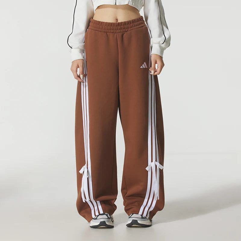 Adidas Women's Pants, Sports Pants, Fashionable Bow Banana Pants,