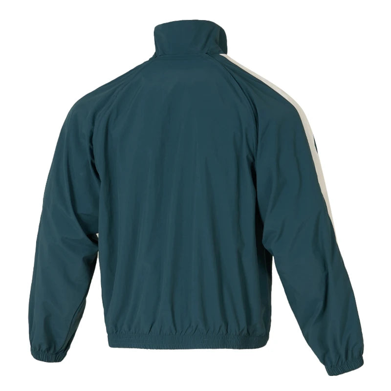 Puma Men's Woven Fashion Stand Collar Jacket Green Sportswear Running