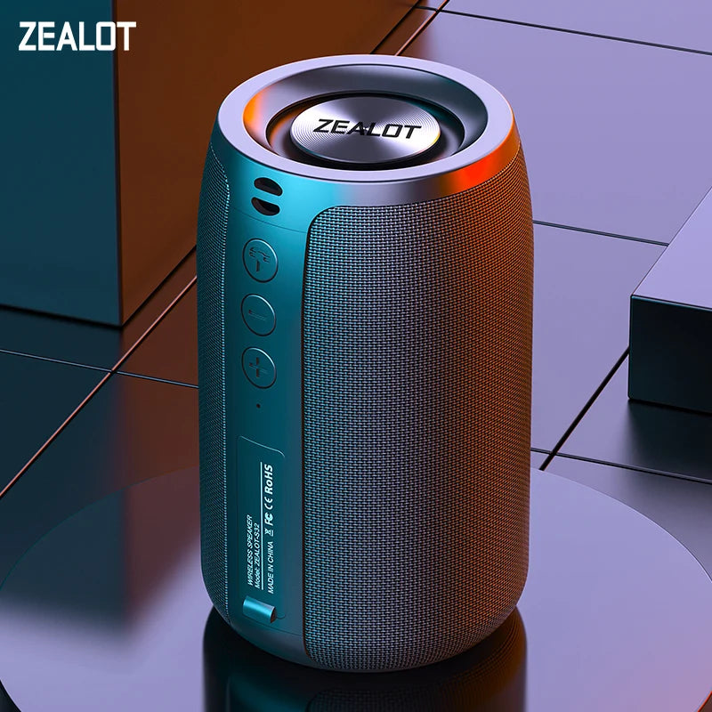 ZEALOT-S32 Mini Portable Bluetooth Speaker HIFI Subwoofer Wireless
