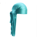 Zijdeachtige Turban Hoofddoek Mutspruik voor Heren Dames Satijnen Koppel Motorrijder