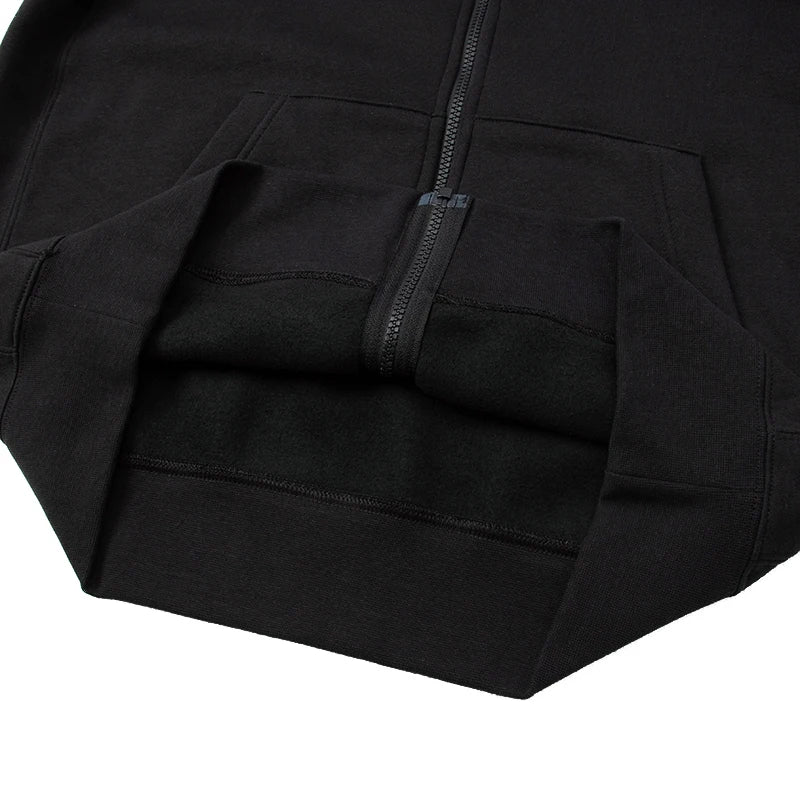 Nike Men's Sportswear Knitted Casual Wear Hooded Cardigan Fleece-Lined