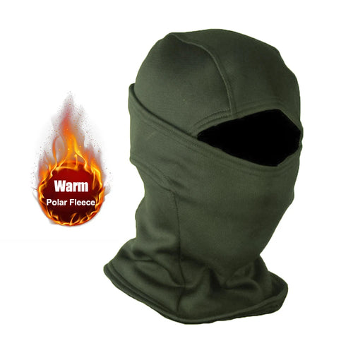Winter Fleece Warm Camouflage Balaclava Outdoor Cold-proof Ski Cycling