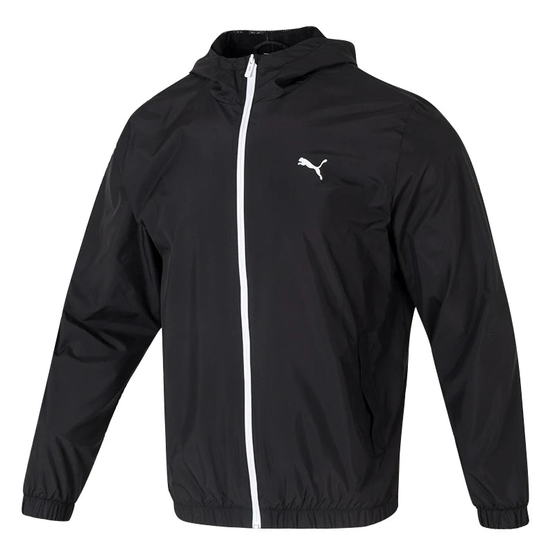 Puma Men's Jacket, Sports Casual Clothing, Loose Windproof Hooded