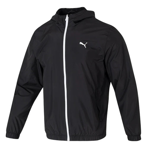 Puma Men's Jacket, Sports Casual Clothing, Loose Windproof Hooded