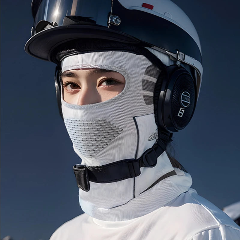 Men Women Cold-Proof Thermal Scarf Winter Ski Hat Balaclava Full Face