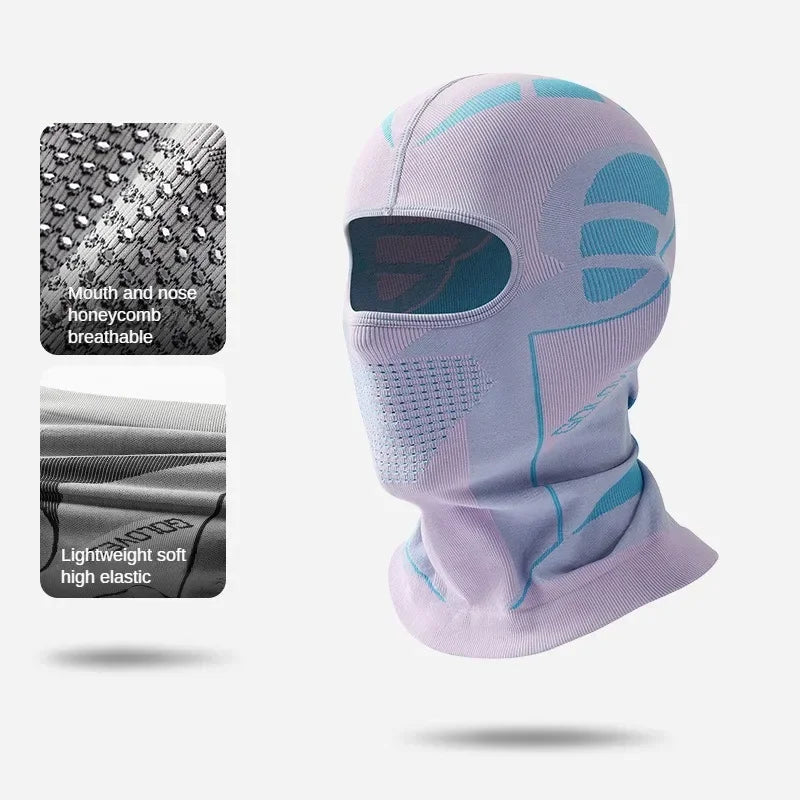 Men Women Cold-Proof Thermal Scarf Winter Ski Hat Balaclava Full Face