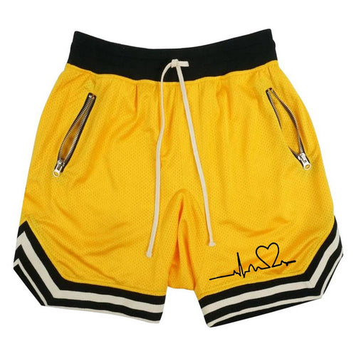Summer Basketball Shorts Male Casual Sports Shorts Mesh Fitness Short
