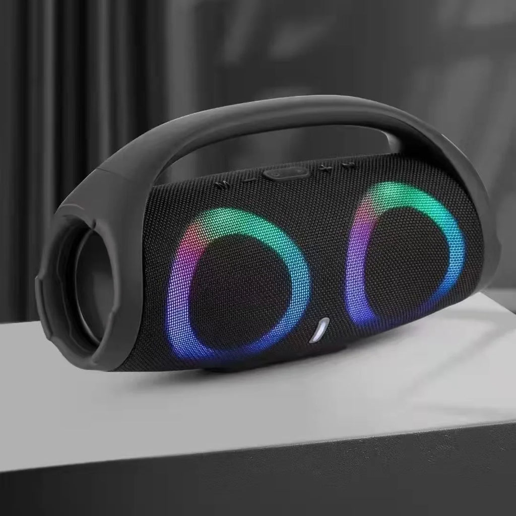 High power bluetooth speaker portable RGB colorful light waterproof