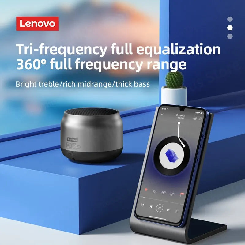 Choice Lenovo K30 Portable Bluetooth Wireless Speaker Waterproof USB