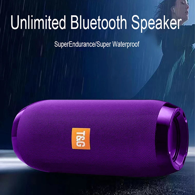TG117 Portable Bluetooth Speaker Outdoor Wireless Woofer Free Call