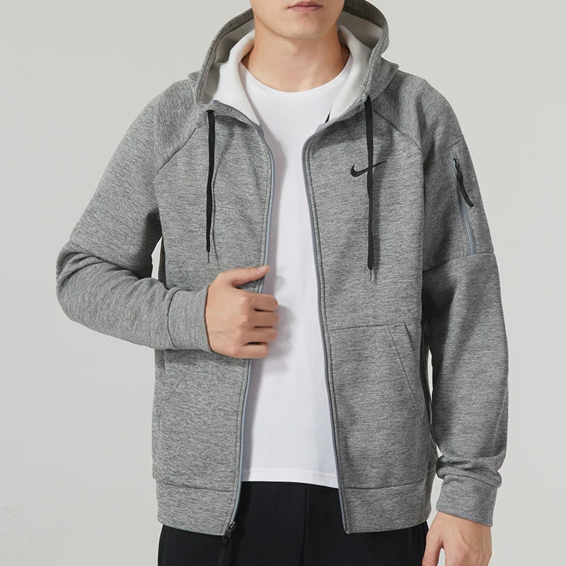 Nike Men's Sportswear Fleece-Lined Hooded Jacket Fashion Outdoor