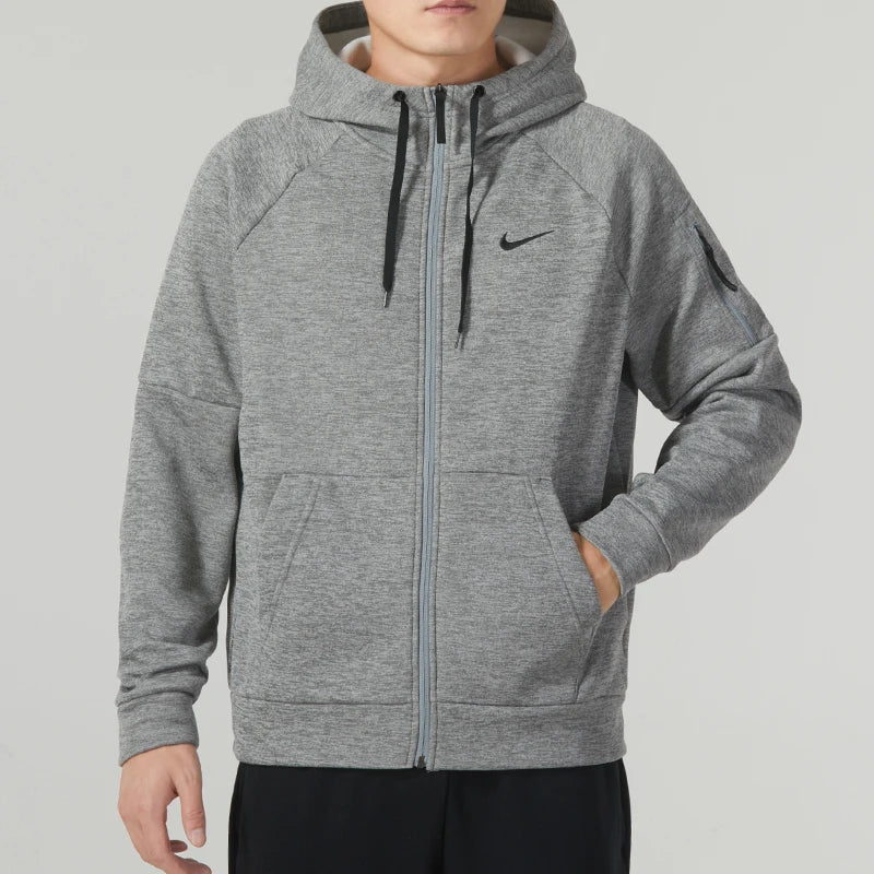 Nike Men's Sportswear Fleece-Lined Hooded Jacket Fashion Outdoor