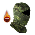 Winter Fleece Warm Camouflage Balaclava Outdoor Cold-proof Ski Cycling