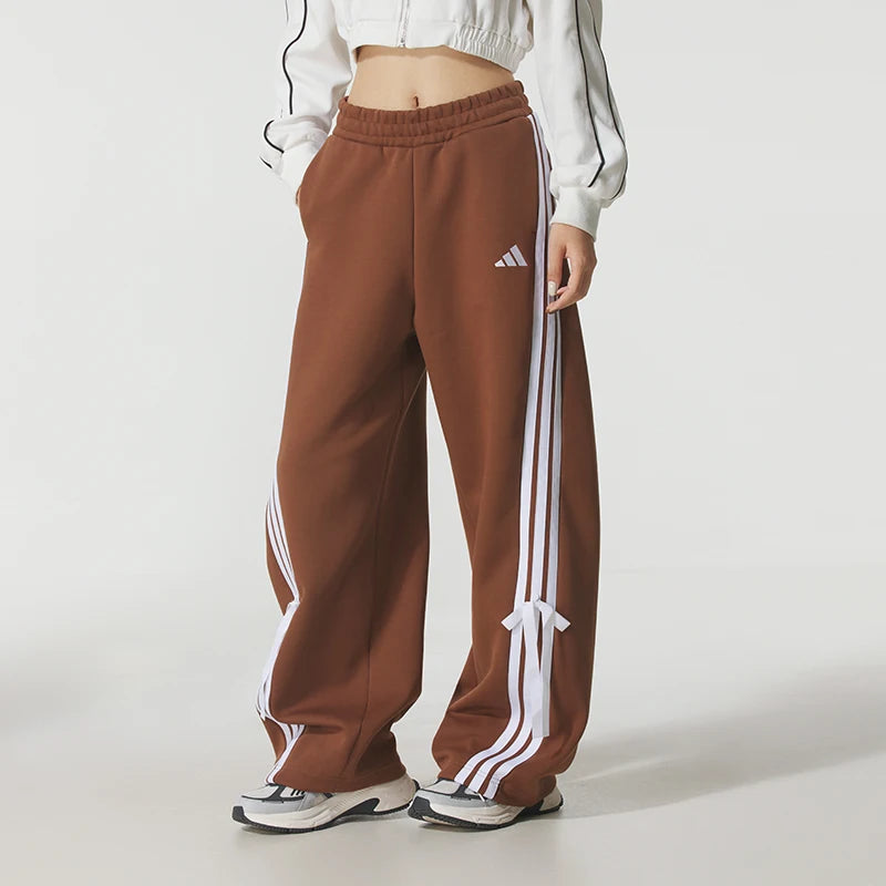 Adidas Women's Pants, Sports Pants, Fashionable Bow Banana Pants,
