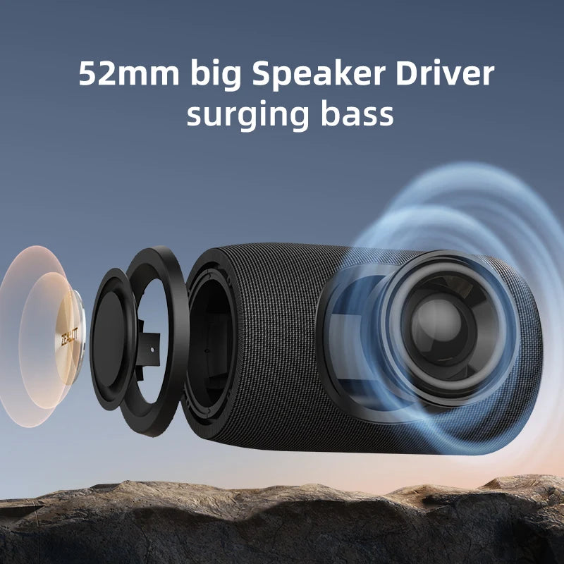 ZEALOT-S32 Mini Portable Bluetooth Speaker HIFI Subwoofer Wireless