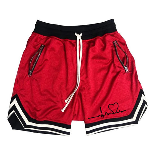 Summer Basketball Shorts Male Casual Sports Shorts Mesh Fitness Short