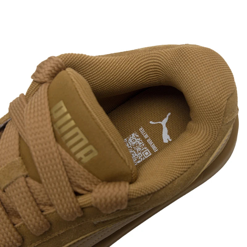 Puma Men's and Women's Shoes New Golden Brown Low-Top Breathable