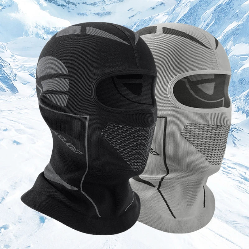 Men Women Cold-Proof Thermal Scarf Winter Ski Hat Balaclava Full Face