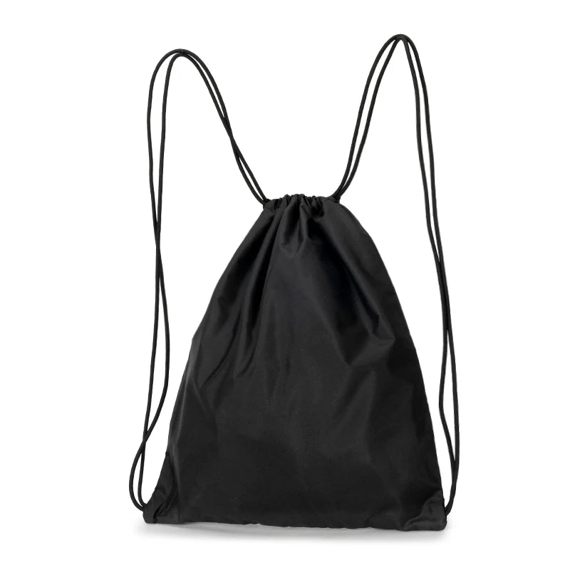 Puma Men's and Women's Bags Black Drawstring Bag Sports Fitness Bag