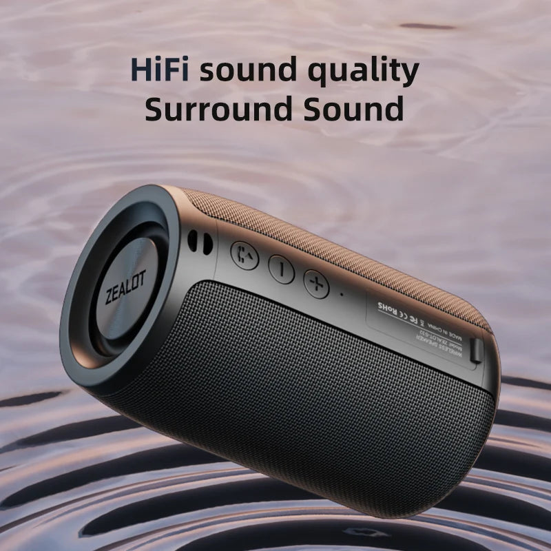 ZEALOT-S32 Mini Portable Bluetooth Speaker HIFI Subwoofer Wireless