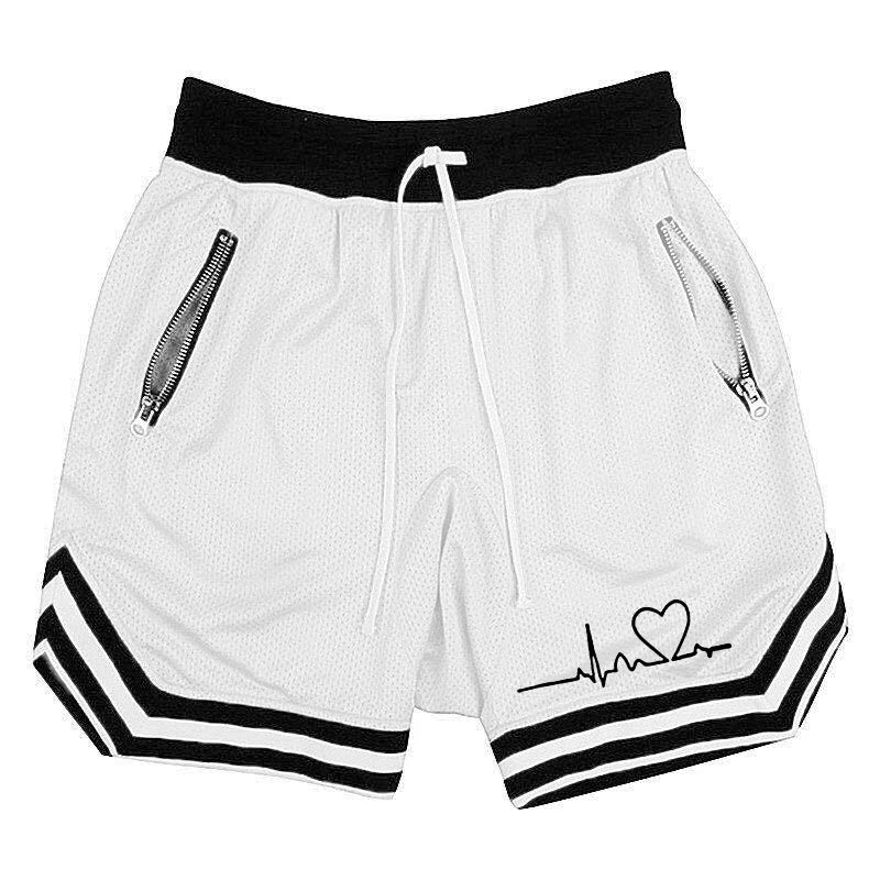 Summer Basketball Shorts Male Casual Sports Shorts Mesh Fitness Short