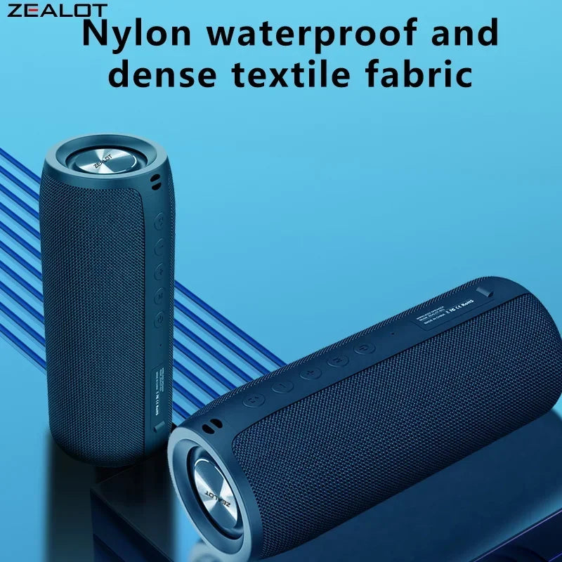 Zealot -S51 Wireless Speakers, Outdoor Portable Subwoofer Speaker
